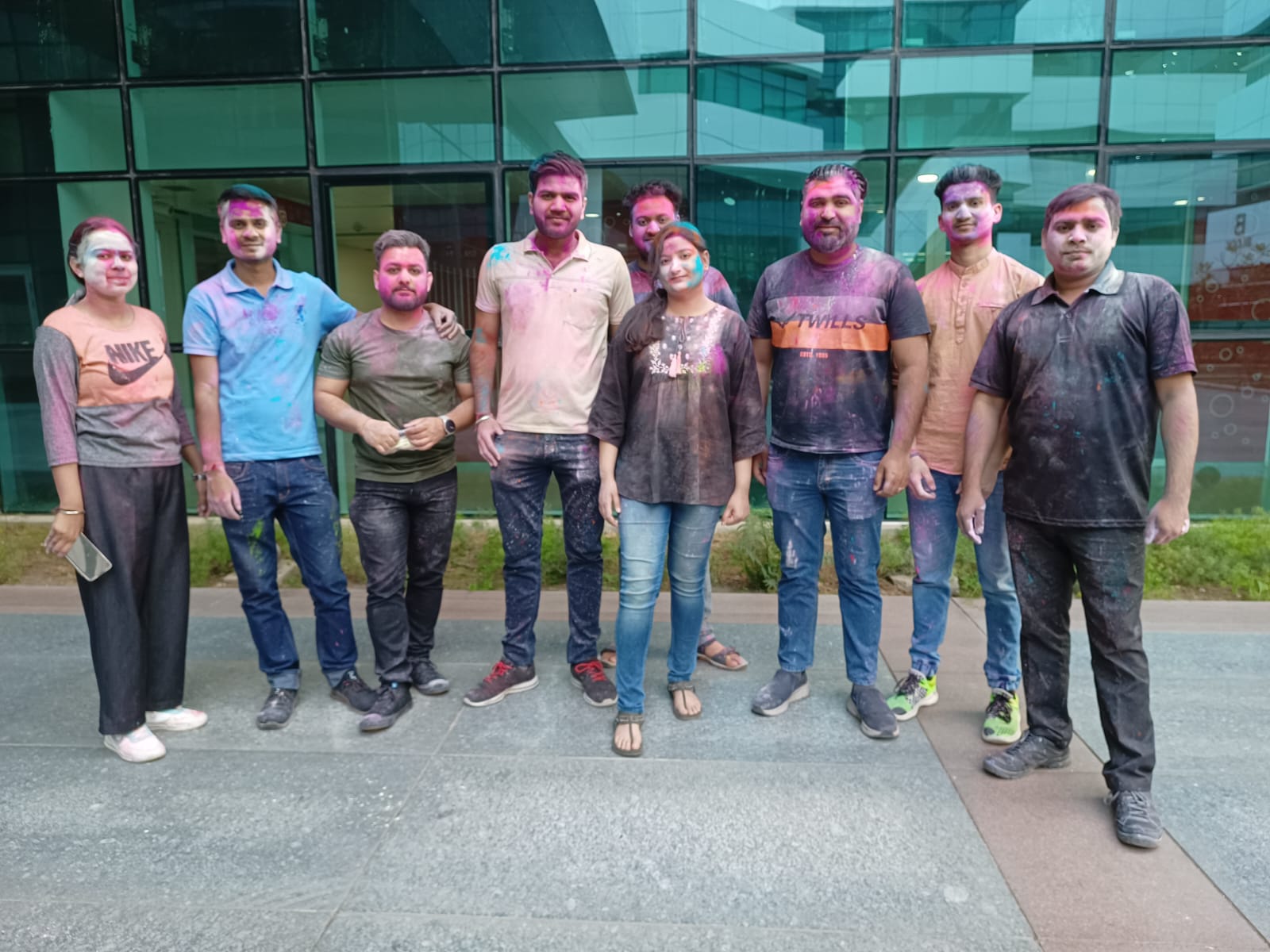 Holi at TSAW, workculture at TSAW an Indian drone company, committed to using drone technology to improve the lives of people around the world.